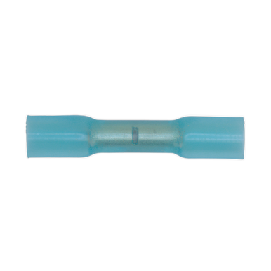 Sealey - Heat Shrink Butt Connector Terminal Dia5.8mm Blue Pack of 50