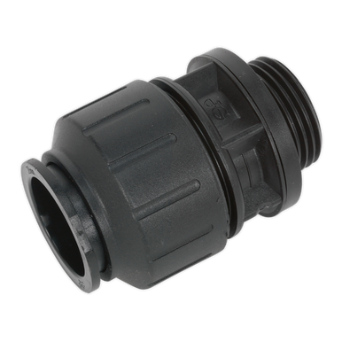 Sealey - Straight Adaptor 28mm 1inchBSP Pack of 2 John Guest Speedfit PM012818E