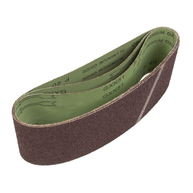 Sealey - Sanding Belt 100 x 610mm 40Grit Pack of 3