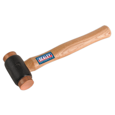 Sealey - Copper Faced Hammer 2.75lb Hickory Shaft