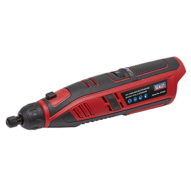 Sealey - Cordless Multipurpose Rotary Tool and Engraver Kit 49pc 12V Lithium-ion Body Only