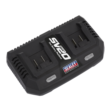 Sealey - Dual Battery Charger 20V Lithium-ion for SV20 Series
