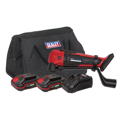 Sealey - Cordless Oscillating Multi-Tool Kit 20V 2 Batteries