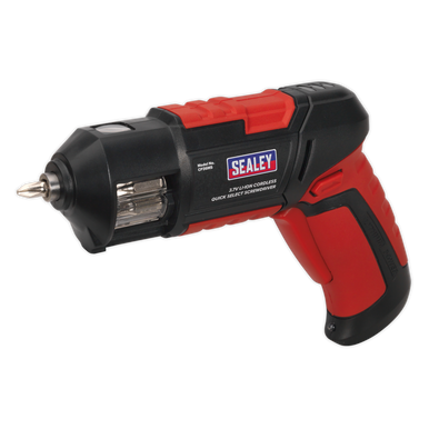 Sealey - Cordless Screwdriver Quick Select 14pc 3.7V Lithium-ion USB