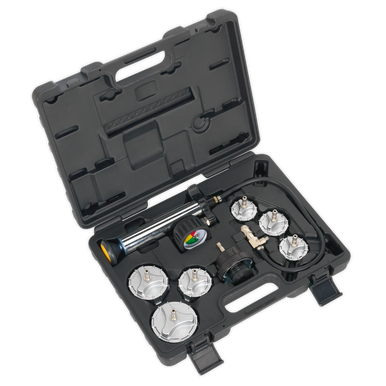 Sealey - Cooling System Pressure Test Kit 7pc Commercial