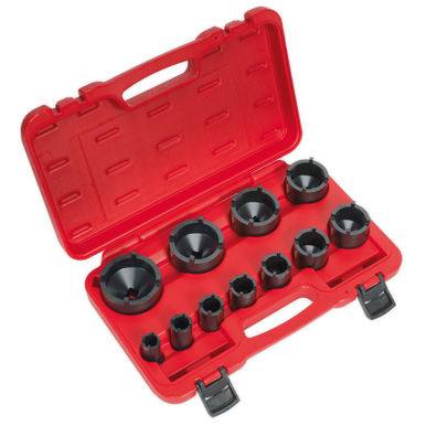 Sealey - Ball Joint Socket Set 11pc 1/2inchSq Drive