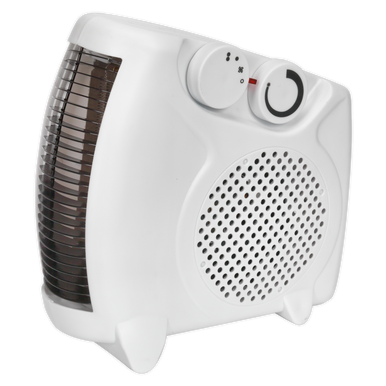 Sealey - Fan Heater 2000W/230V 2 Heat Settings and Thermostat