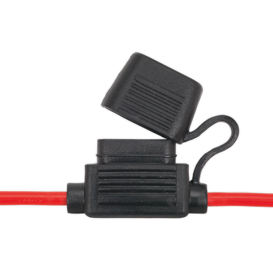 Sealey - Standard Blade Fuse Holder Splash-proof 30A Pack of 10
