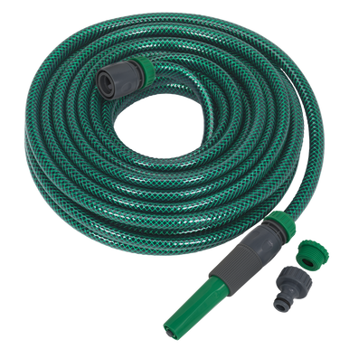 Sealey - Water Hose 15m with Fittings