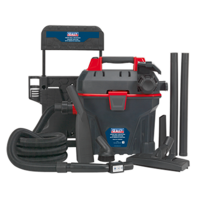 Sealey - Garage Vacuum 1500W with Remote Control Wall Mounting