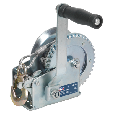 Sealey - Geared Hand Winch 540kg Capacity with Cable