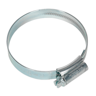 Sealey - HI-GRIP Hose Clip Zinc Plated Dia55-70mm Pack of 10