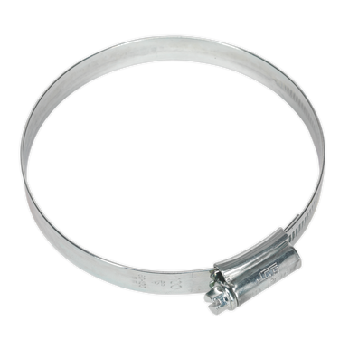 Sealey - HI-GRIP Hose Clip Zinc Plated Dia80-100mm Pack of 10