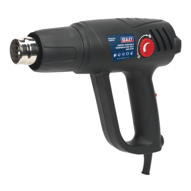 Sealey - Variable Temperature Hot Air Gun Kit 2000W 50-450DegC/90-600DegC