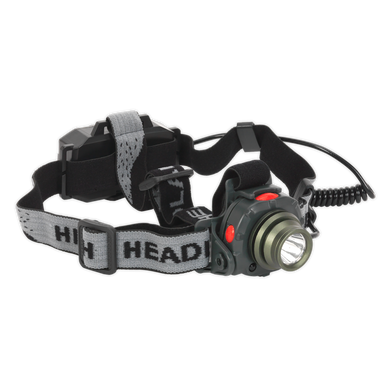 Sealey - Head Torch 3W CREE LED Auto-Sensor Rechargeable