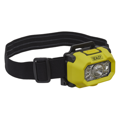 Sealey - Head Torch XP-G2 CREE LED Intrinsically Safe ATEX/IECEx Approved