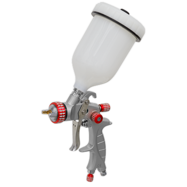 Sealey - HVLP Gravity Feed Spray Gun 1.3mm Set-Up