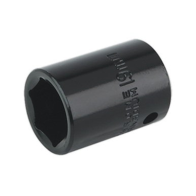 Sealey - Impact Socket 19mm 1/2inchSq Drive