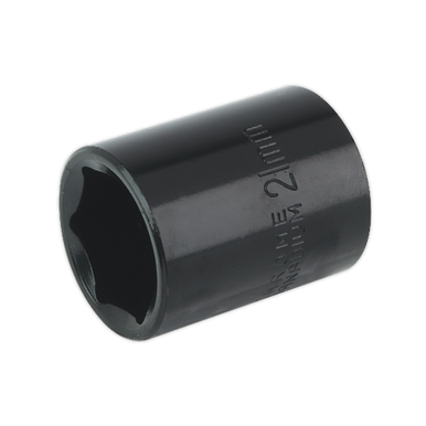 Sealey - Impact Socket 21mm 1/2inchSq Drive