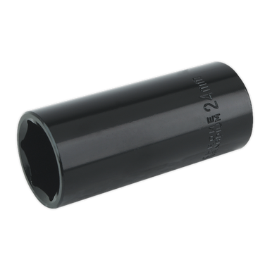 Sealey - Impact Socket 24mm Deep 1/2inchSq Drive