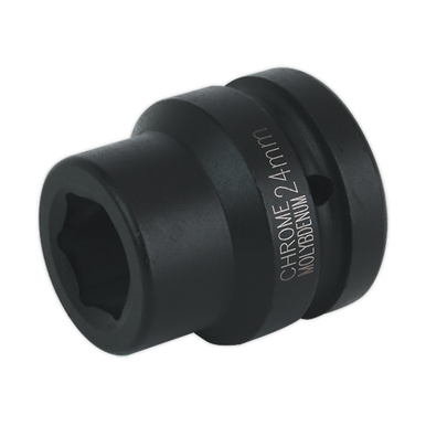 Sealey - Impact Socket 24mm 1inchSq Drive
