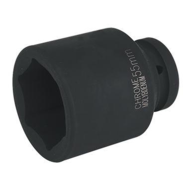 Sealey - Impact Socket 55mm Deep 1inchSq Drive