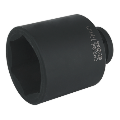 Sealey - Impact Socket 70mm Deep 1inchSq Drive