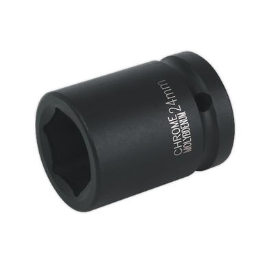 Sealey - Impact Socket 24mm 3/4inchSq Drive