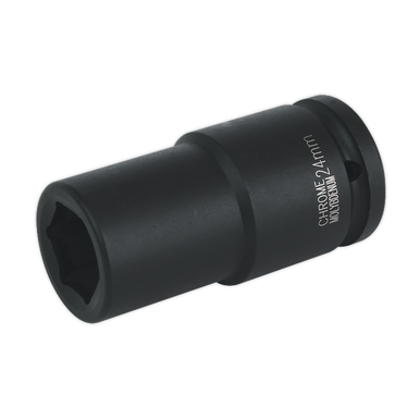 Sealey - Impact Socket 24mm Deep 3/4inchSq Drive
