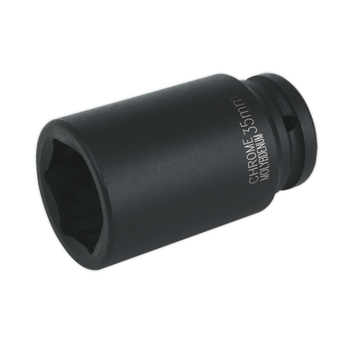 Sealey - Impact Socket 35mm Deep 3/4inchSq Drive