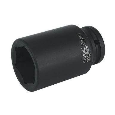 Sealey - Impact Socket 38mm Deep 3/4inchSq Drive