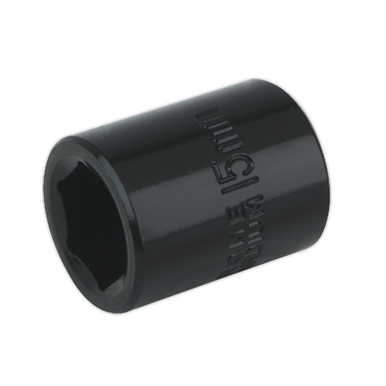 Sealey - Impact Socket 15mm 3/8inchSq Drive