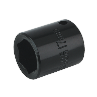 Sealey - Impact Socket 17mm 3/8inchSq Drive
