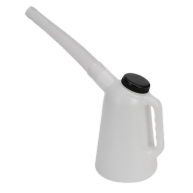 Sealey - Oil Container with Lid and Flexible Spout 1L