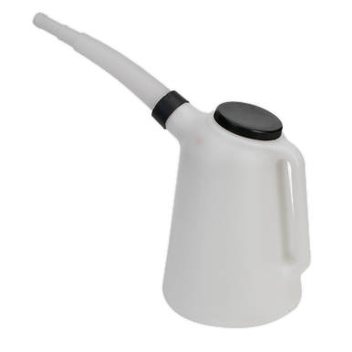 Sealey - Oil Container with Lid and Flexible Spout 5L