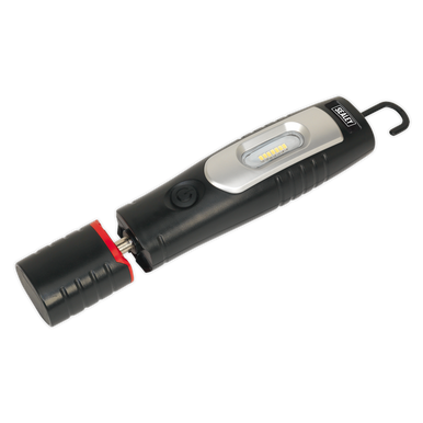 Sealey - Rechargeable 360Deg Inspection Lamp 7 SMD plus 3W LED Black Lithium-ion