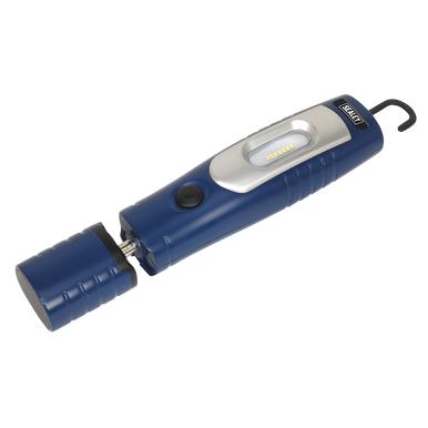 Sealey - Rechargeable 360Deg Inspection Lamp 7 SMD plus 3W LED Blue Lithium-ion