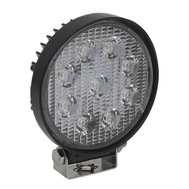 Sealey - Round Work Light with Mounting Bracket 27W LED