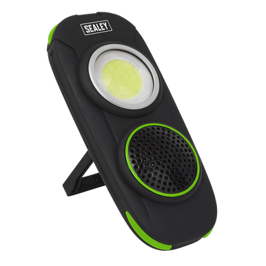 Sealey - Rechargeable Torch with Wireless Speaker 10W COB LED