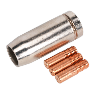 Sealey - Conical Nozzle x 1 Contact Tip 0.6mm x 3 MB14