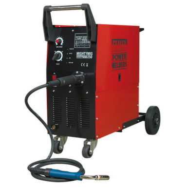 Sealey - Professional Gas/No-Gas MIG Welder 250Amp with Euro Torch