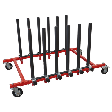 Sealey - Panel Storage Rack Mobile Holds 5 Panels