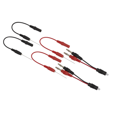 Sealey - Noid Light Test Lead Set 6pc