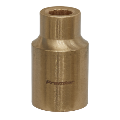 Sealey - Socket 8mm 1/2inchSq Drive Non-Sparking WallDrive