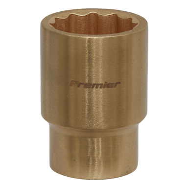 Sealey - Socket 22mm 1/2inchSq Drive Non-Sparking WallDrive