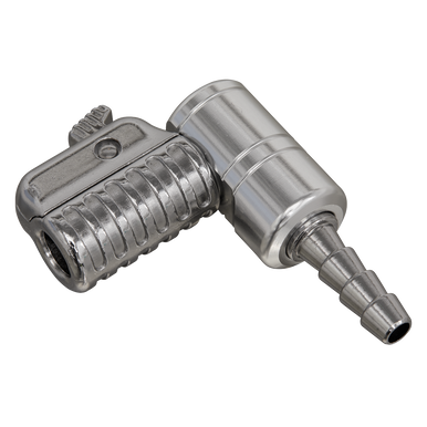 Sealey - 90Deg Angled Swivel Tyre Inflator Clip-On Connector 6mm Bore
