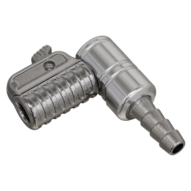 Sealey - 90Deg Angled Swivel Tyre Inflator Clip-On Connector 8mm Bore