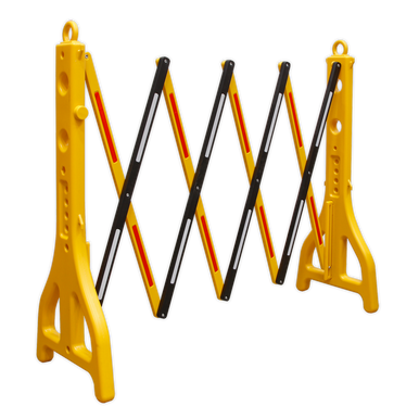 Sealey - Folding Barrier 2500mm Plastic