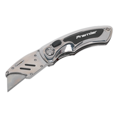 Sealey - Locking Pocket Knife with Quick Change Blade