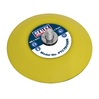 Sealey - Hook-and-Loop Backing Pad Dia71mm M6 x 1mm